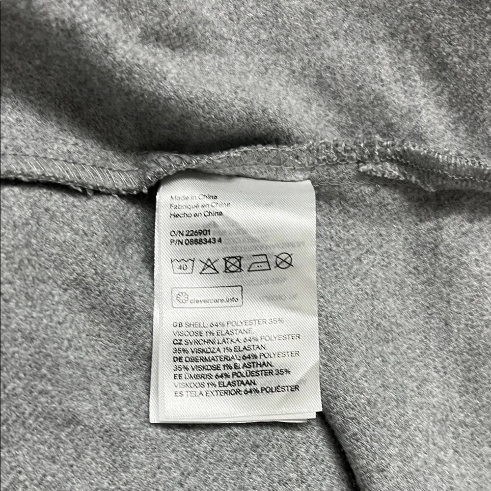 H&M Gray Button-Up Shacket - Picture 9 of 11